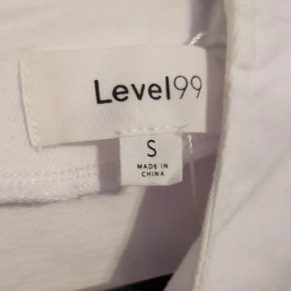 Level 99 White Sleeveless Mini Dress - Picture 2 of 5